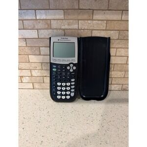 Texas Instruments TI-84 Plus Graphics Calculator with cover